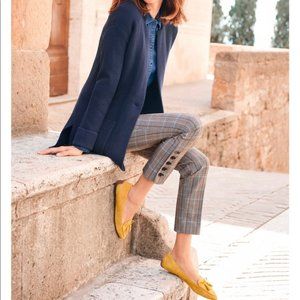 Talbots Plaid Chatham Ankle Pants